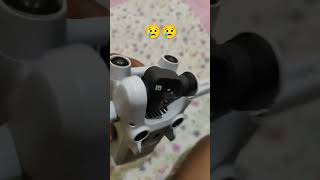 Dji drone not working after crashed 😢 shorts drone djidrone edituwant djimini3pro [upl. by Gorton]