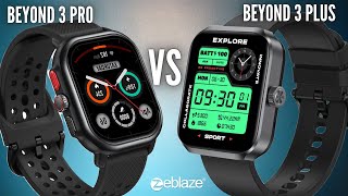 Smartwatch Zeblaze Beyond 3 pro VS Zeblaze Beyond 3 Plus qual vale mais a pena pegar [upl. by Elag982]