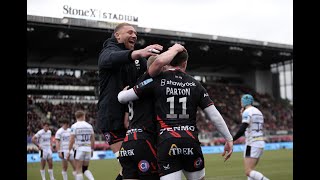 Highlights  Saracens Men v Gloucester Rugby GPR  Rd 15 [upl. by Costanzia]