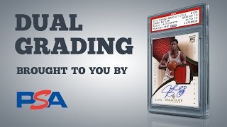 DualGrading for Autographed Trading Cards from PSA [upl. by Anuahc278]