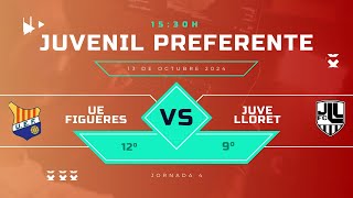 UE FIGUERES VS JUVENTUS LLORET  JUVENIL PREFERENTE J4 G1 [upl. by Grados532]