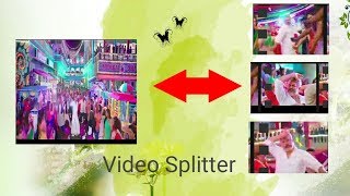 Video splitter in android mobile [upl. by Eekorehc]