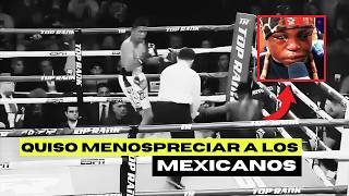 LA NOCHE QUE EL VAQUERO NAVARRETE LE DIO UNA LECCIÓN DE BOXEO AL JAMAIQUINO QUE MENOSPRECIO A MÉXICO [upl. by Newberry]