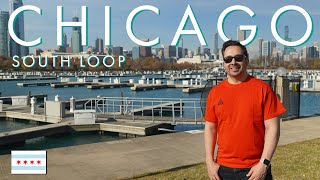 SOUTH LOOP CHICAGO  Neighborhood Travel Guide Tour amp Things to Do Chicago Vlog [upl. by Harneen]