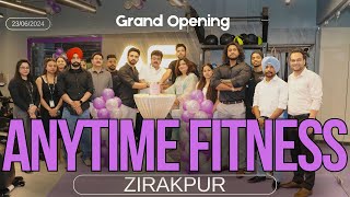 New Luxury Gym in Zirakpur  ANYTIME FITNESS  New Gym Opening anytimefitness anytimefitnessindia [upl. by Nnazus7]