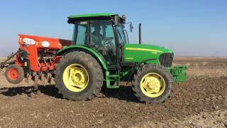 John Deere 5725 Buğday Ekimi 2016 Part II [upl. by Norm]