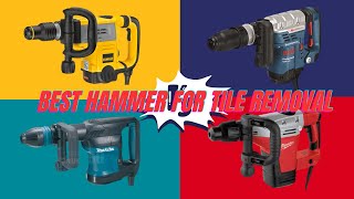 BEST Demolition HAMMER for TILE Removal  4 COOL Picks [upl. by On]