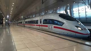 ICE und Regionalbahn Frankfurt am Main  Frankfurt Flughafen Fernbahnhof 2019 bis 2021 [upl. by Atinuaj]