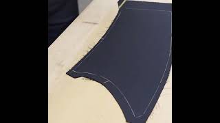 フルオーダースーツの仮縫い後のカッティング bespoke tailor 仮縫い [upl. by Htabmas]