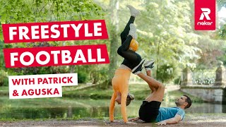 Freestyle Football with Patrick amp Aguska  Feel the Connection  Rieker Sport amp Style [upl. by Nageam]