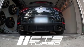 MK75 GTI CTS Turbo Catback Exhaust [upl. by Innavoj]