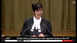 SAIsrael ICJ case  Adila Hassim SC [upl. by Tati]