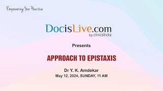 APPROACH TO EPISTAXIS [upl. by Ilyak818]