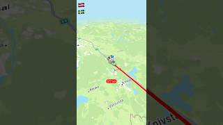 Boat trip from Ventspills to Stockholm then bike ride to UppsalaSweden 🚤 🏍️ travelroutes map [upl. by Millford]