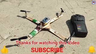 Remote control Drone testing  Drone banane ka tarika [upl. by Hayton764]