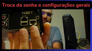 Como Configurar Modem Claro Net  Melhore Sua Conexão  Troca De Senha Wifi [upl. by Pry]