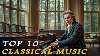 10 Classical Music Pieces That Will Refresh Your Spirit Mozart Chopin Beethoven 🎶 [upl. by Gellman]