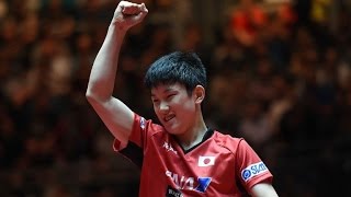 Japans Wunderkind Harimoto sorgt bei TischtennisWM für Furore [upl. by Yltneb]