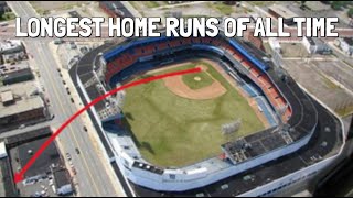 Top 10 Longest Home Runs in Baseball History [upl. by Adym]