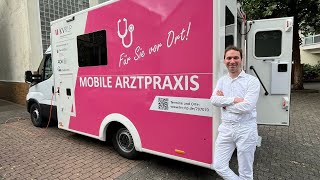 Mobile Arztpraxis Hausarzt versorgt auf kleinstem Raum [upl. by Harim44]