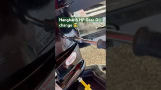 Hangkai Gear Oil  Review hangkai outboardmotor brisboats diyboats everythingoutdoors [upl. by Horodko]