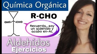 ALDEHÍDOS  ejercicios prácticos  QUÍMICA ORGÁNICA [upl. by Tresa]