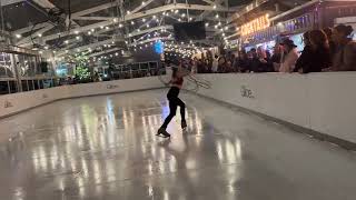 Amy  Pindustry Ice Show 112224 [upl. by Ihana]