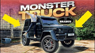 MEET MY TUNED BRABUS G WAGON 4x4² MONSTER TRUCK [upl. by Ranice16]