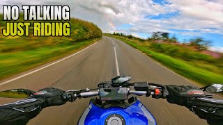 Fast Riding Down Country Lanes 💨  Yamaha MT09  Akrapovic  Quickshifter RAW SOUND 4K [upl. by Eanat999]