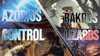 Standard Tournament Azorius Control vs Rakdos Lizards Round 4 October 21 [upl. by Kiele]