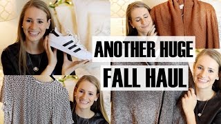 ANOTHER Fall Clothing Haul  Lululemon HampM Madewell amp More [upl. by Annais763]