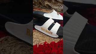 BALMAIN SERIES GENTS SLIPPER balmain shoes style mohsinkhalid786 fashion viralvideo fun love [upl. by Ettegroeg931]