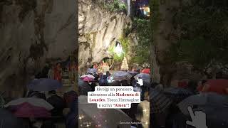 Rivolgi un pensiero silenzioso alla Madonna di Lourdes Tocca limmagine e scrivi Amen [upl. by Ahsimaj]