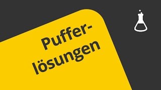 Pufferlösungen SäureBaseTheorie pHWert  Chemie  Allgemeine und anorganische Chemie [upl. by Cleti]