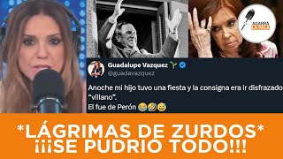 EL TWEET DE GUADA VÁZQUEZ QUE HIZO LLORAR A LOS KIRCHERNISTAS CON PERÓN Y LES PEGÓ UNA DOMADA [upl. by Neelasor]