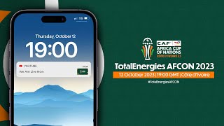 TotalEnergies AFCON Côte dIvoire 2023 Draw  French [upl. by Deeraf247]