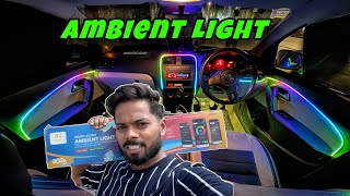 Cardi Ambient Light K4  Installation Process For All Cars [upl. by Nnyledam]