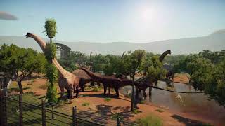 Morrison Formation  Paraceratherium  Prehistoric Kingdom Grassland Zoo [upl. by Eicaj]