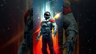 Starfield Astronaut Spaceman Live Wallpaper 4K shortsvideo [upl. by Audley]