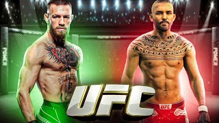 UFC carrière 3 Un combat SANGLANT contre Conor McGregor [upl. by Oirelav178]