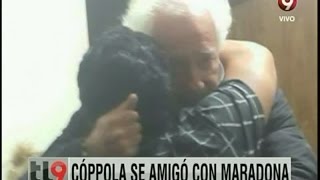 Cóppola  Maradona así fue el reencuentro [upl. by Aleuname122]