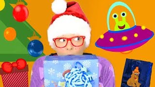 Opening Christmas Presents and Surprise Toys  Jingle Bells Song for Children [upl. by Cock]