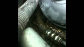 E46 hissing noise huge cooling system leak [upl. by Zerelda]