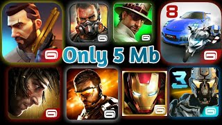 5MB Download all Gameloft games for free [upl. by Sivatnod]