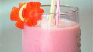 Batido Fresas y Plátano Thermomix [upl. by Gnues137]