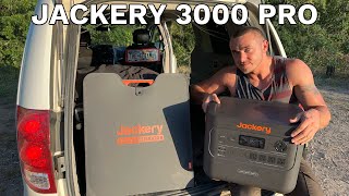 Cooking in the Woods with the JACKERY 3000 PRO [upl. by Fuhrman891]