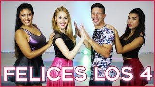 Maluma  Felices los 4  Coreografia A bailar con Maga [upl. by Anora150]