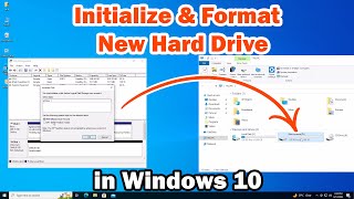 How to Activate Hard Drive or SSD amp Not Showing Up on Windows 10 amp 11 Fast Tutorial [upl. by Colene999]