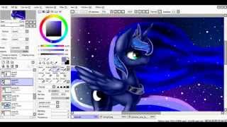 SpeedPaint Princess of the Night [upl. by Nina]