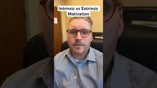 Extrinsic vs Intrinsic Motivation psychology motivation intrinsicmotivation extrinsicmotivation [upl. by Ankney]